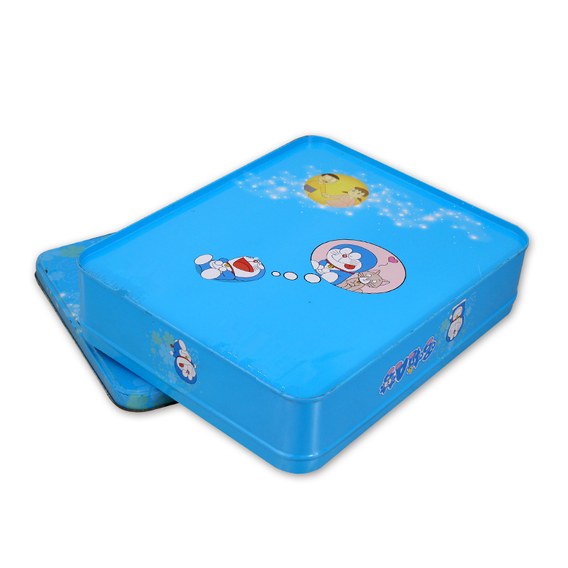 metal tin box for cookie biscuit cake packaging